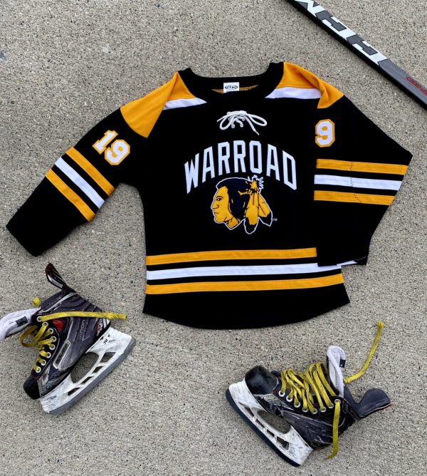 Warriors Black Hockey Jersey