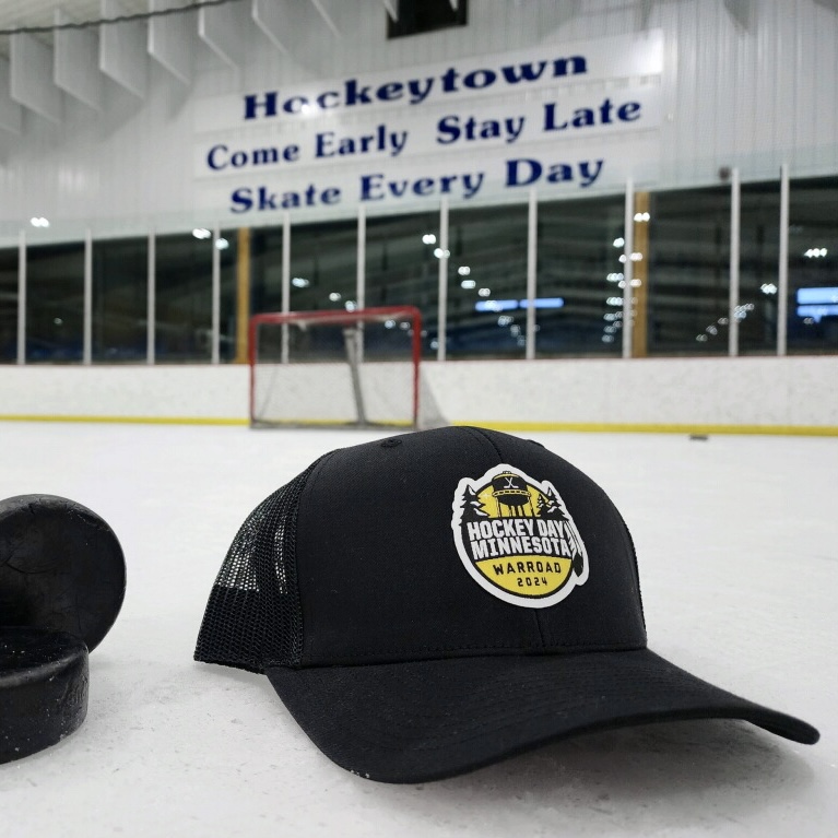 Hockey Day MN 2024 Cap Warroad Threads, Warroad, MN