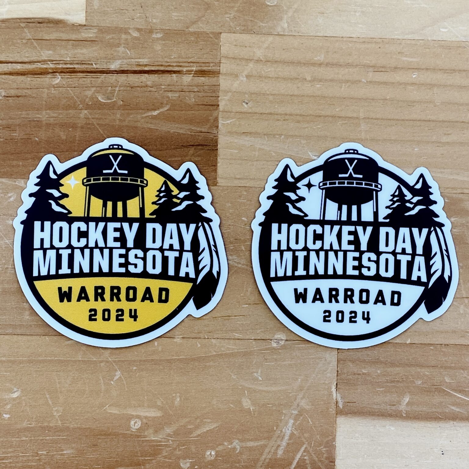 Hockey Day MN 24 Sticker - Warroad Threads, Warroad, MN