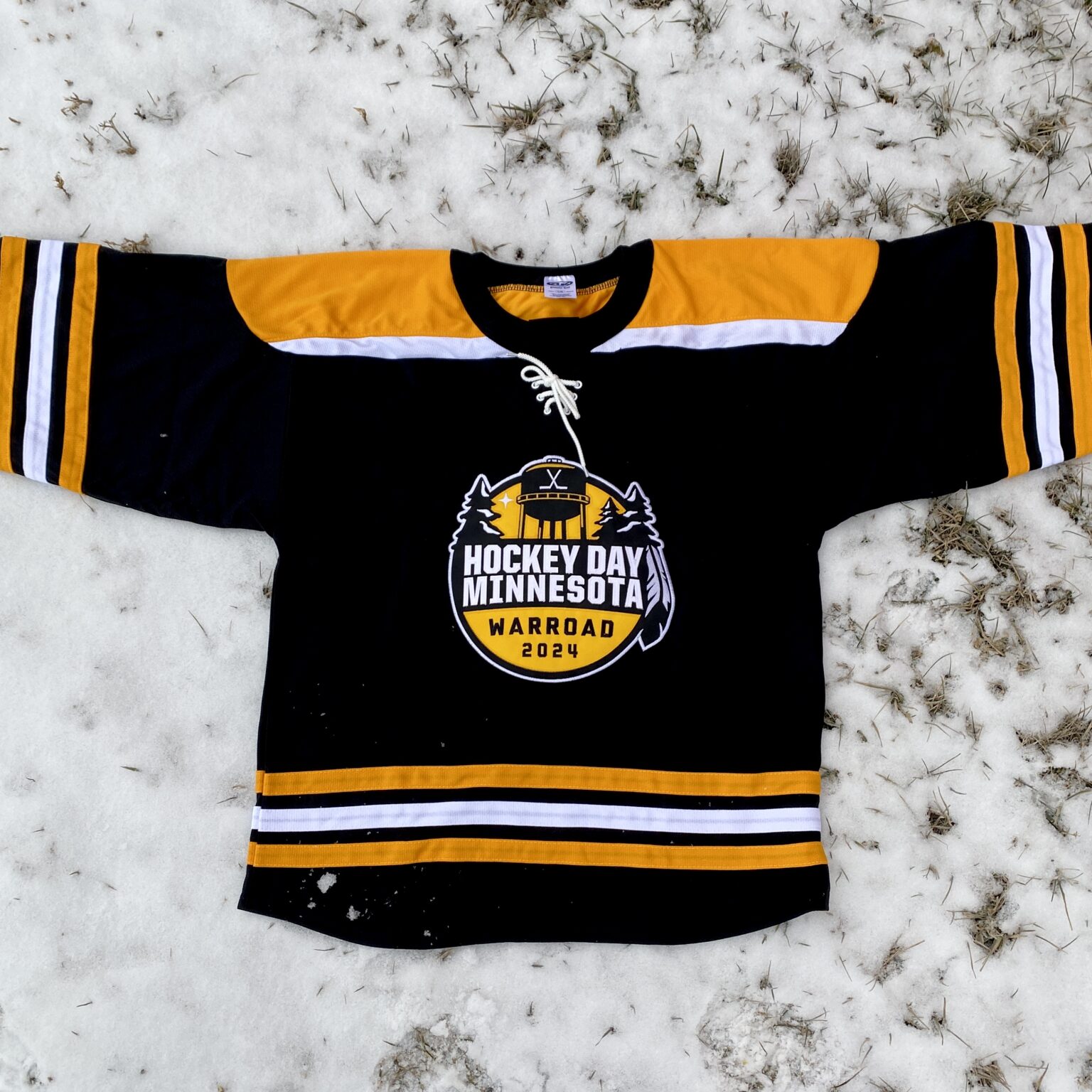 HOCKEY DAY MN 2024 FAN JERSEY Warroad Threads, Warroad, MN